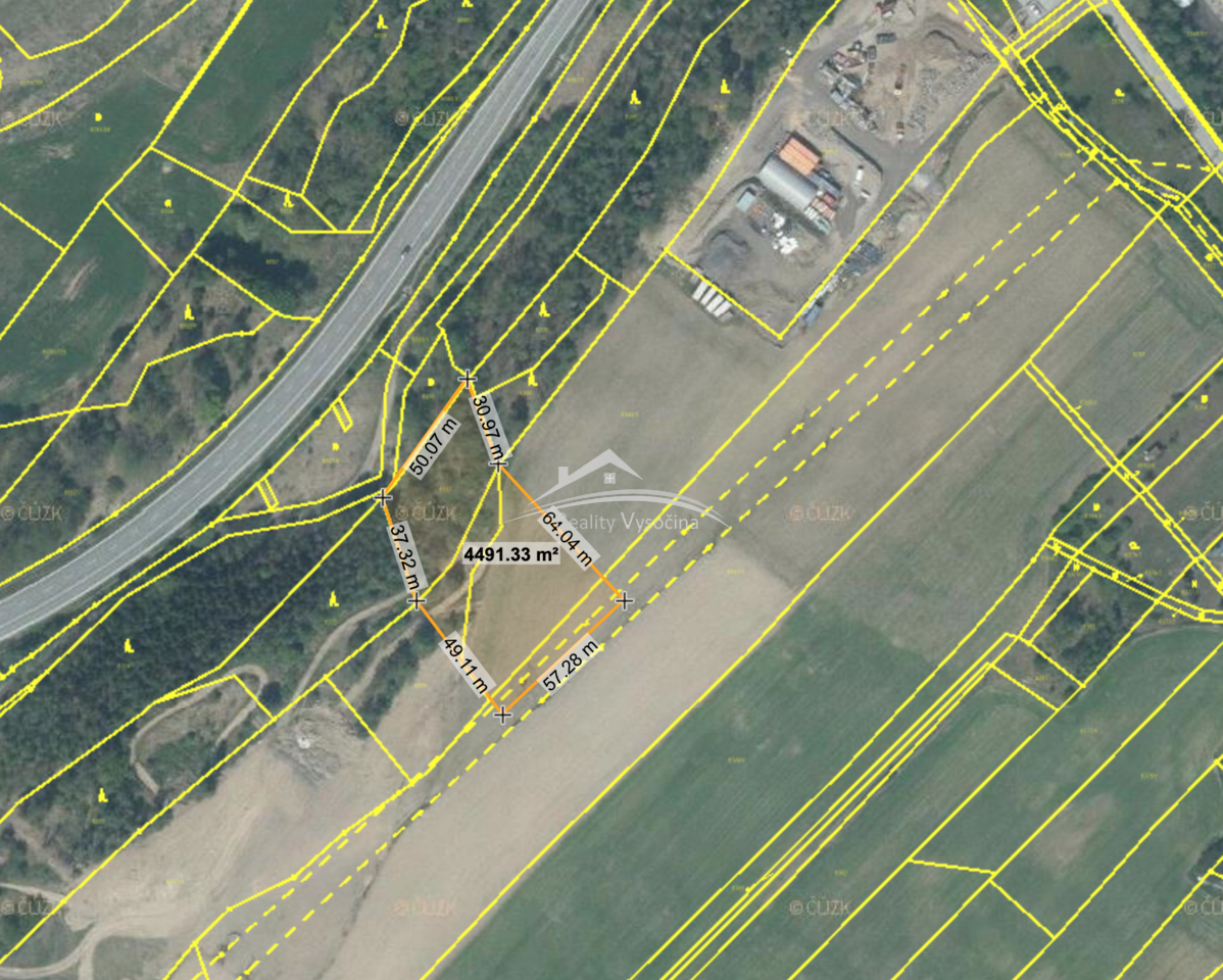 Prodej pozemku, Komerční výstavba, 4491 m<sup>2</sup>