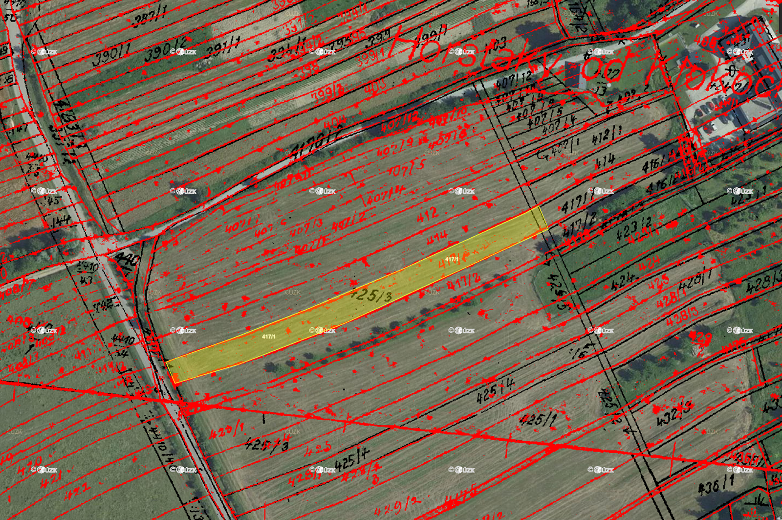 Prodej pozemku, Zemědělská půda, 2431 m<sup>2</sup>